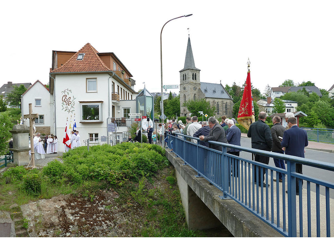 Bittprozession an Christi Himmelfahrt (Foto: Karl-Franz Thiede)